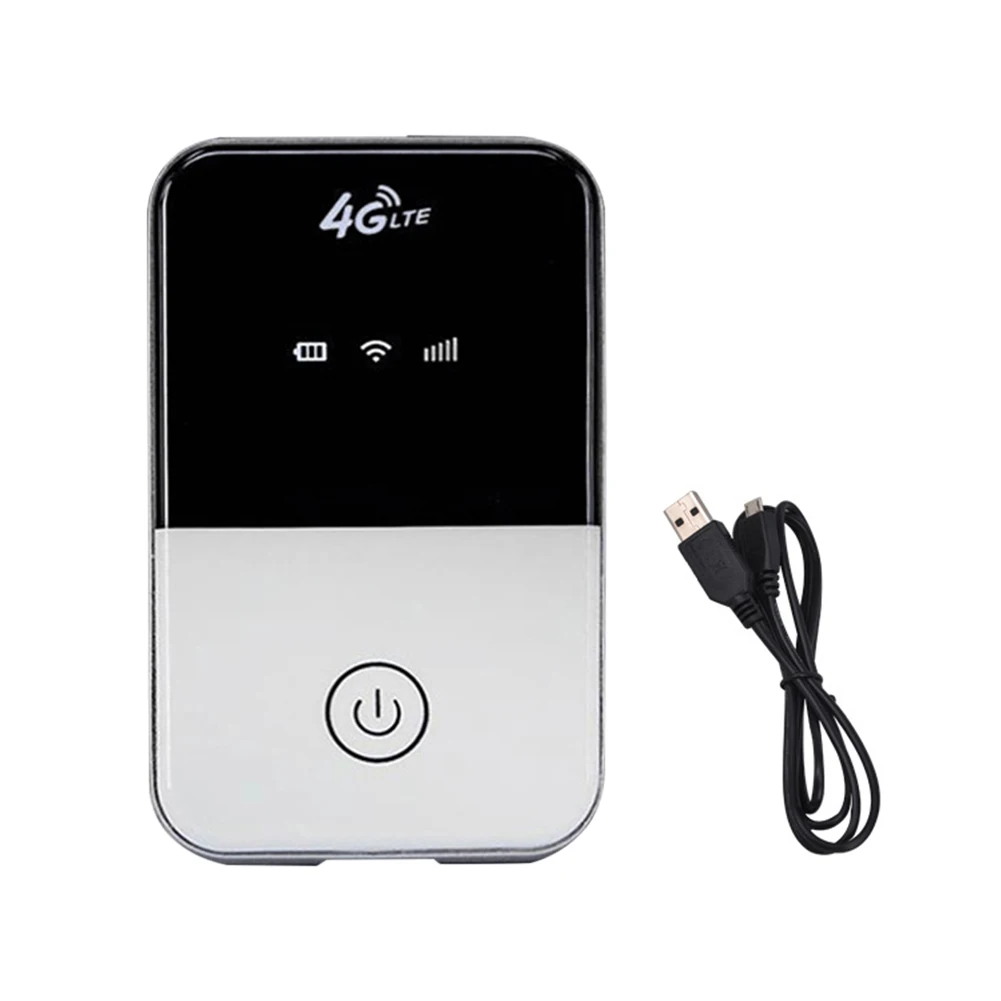 4G Pocket WiFi Router 150Mbps High-speed Mobile WiFi Hotspot 2100 mAh Lithium Battery for Home Outdoor Travel Business Trip
4G Pocket WiFi Router 150Mbps High-speed Mobile WiFi Hotspot 2100 mAh Lithium Battery for Home Outdoor Travel Business Trip