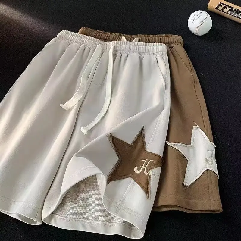 2023 Summer New Men's Shorts Loose Casual Elastic Waist Star Pattern Short Pants American High Street Sweatpants
2023 Summer New Men's Shorts Loose Casual Elastic Waist Star Pattern Short Pants American High Street Sweatpants