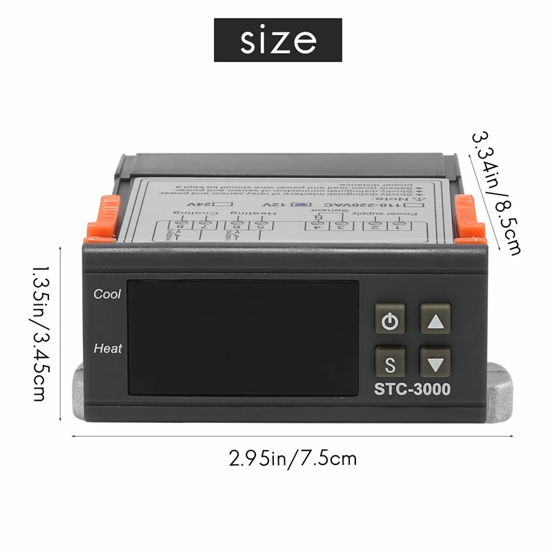 Цифровой датчик температуры со светодиодной подсветкой, устройство для контроля температуры и влажности с термостатом
Цифровой датчик температуры со светодиодной подсветкой, устройство для контроля температуры и влажности с термостатом