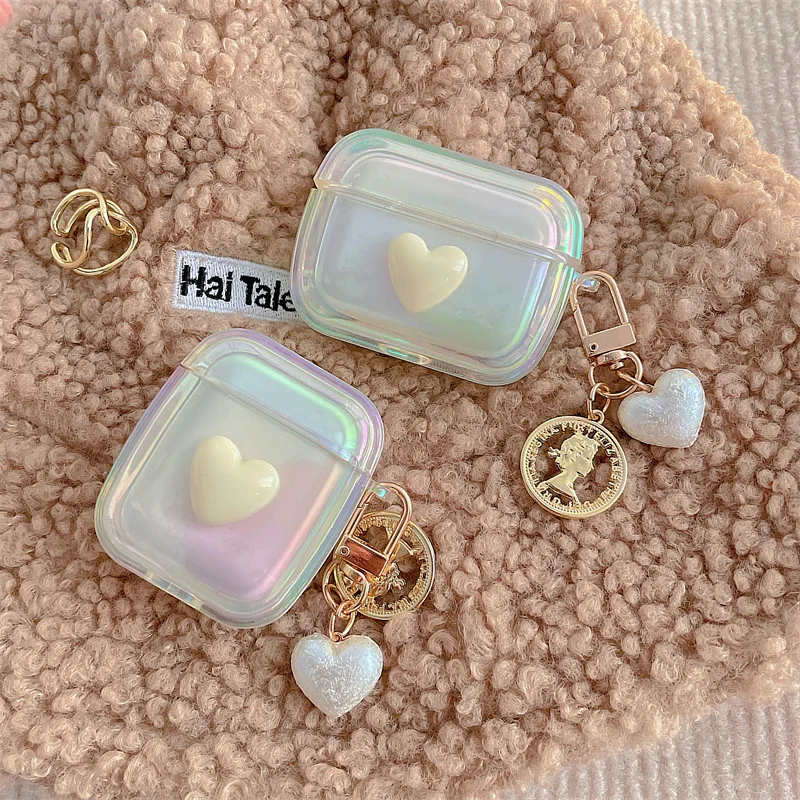Silicone Airpods Pro Case 2021, Soft One Piece Case Cover for Airpods 1/2 Generation Cover for Women Girls with Keychain
Silicone Airpods Pro Case 2021, Soft One Piece Case Cover for Airpods 1/2 Generation Cover for Women Girls with Keychain