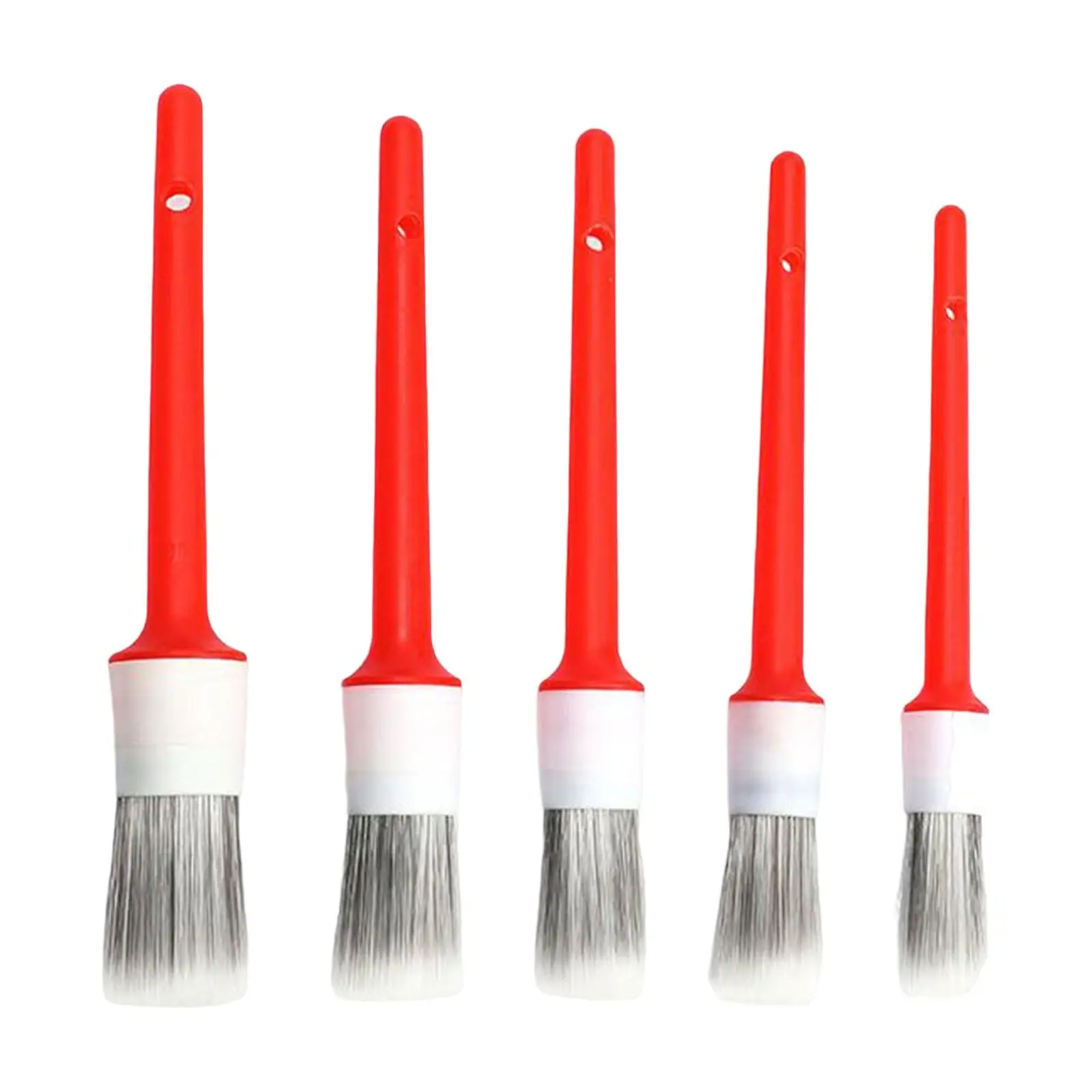 5Pcs Detailing Brush Set Auto Parts Cleaner Wet and Dry Use Tools Fit for Car Cleaning Wheel Tire Interior Exterior Motorcycles
5Pcs Detailing Brush Set Auto Parts Cleaner Wet and Dry Use Tools Fit for Car Cleaning Wheel Tire Interior Exterior Motorcycles