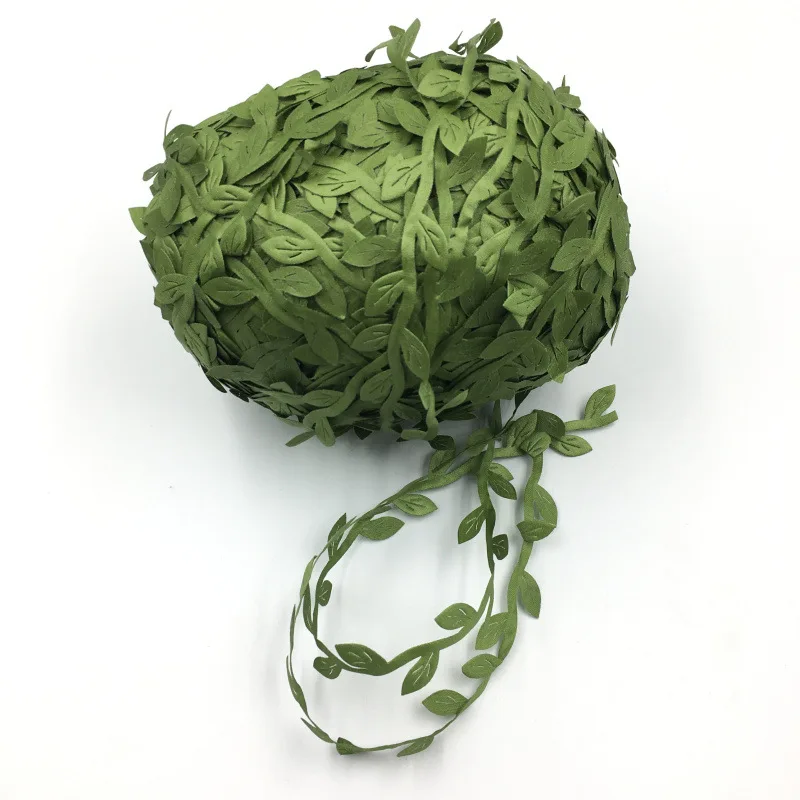 10 Meter Silk Leaf-Shaped Handmake Artificial green Leaves Wedding Decoration Scrapbooking Craft Fake Flower DIY Wreath Gift
10 Meter Silk Leaf-Shaped Handmake Artificial green Leaves Wedding Decoration Scrapbooking Craft Fake Flower DIY Wreath Gift