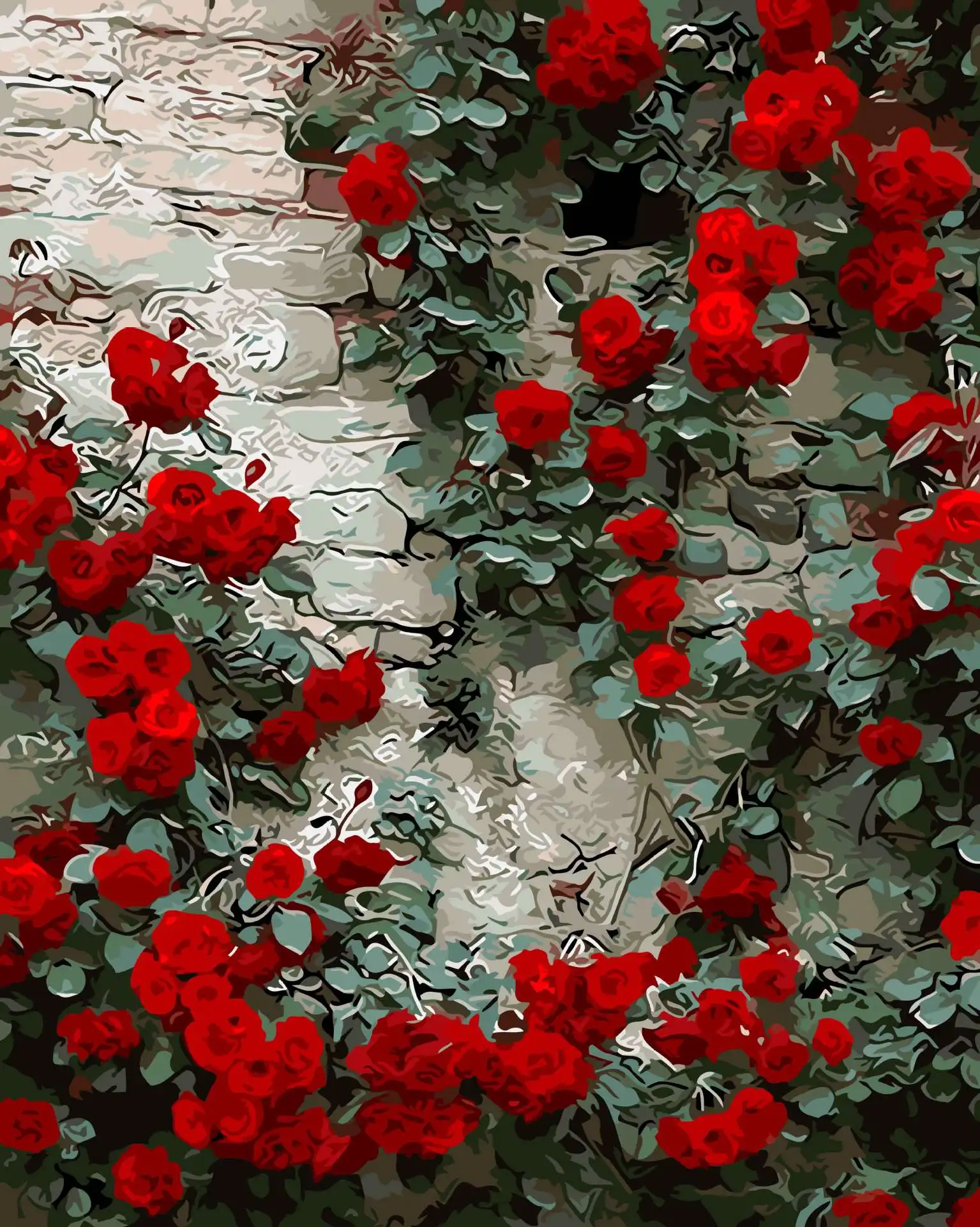 4346Ann-Tulip diy Цифровая масляная живопись, картина маслом, акриловая Цветочная живопись, взрыв, ручная работа, пейзаж, живопись
4346Ann-Tulip diy Цифровая масляная живопись, картина маслом, акриловая Цветочная живопись, взрыв, ручная работа, пейзаж, живопись