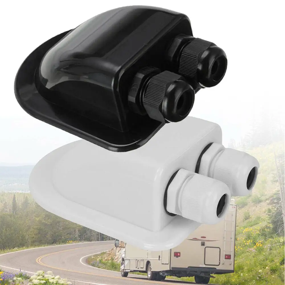 Car Junction Box Roof Wire Entry Solar Cable Motorhome Junction Box RV Caravan Accessories Double Hole Wire Entry Gland Box
Car Junction Box Roof Wire Entry Solar Cable Motorhome Junction Box RV Caravan Accessories Double Hole Wire Entry Gland Box