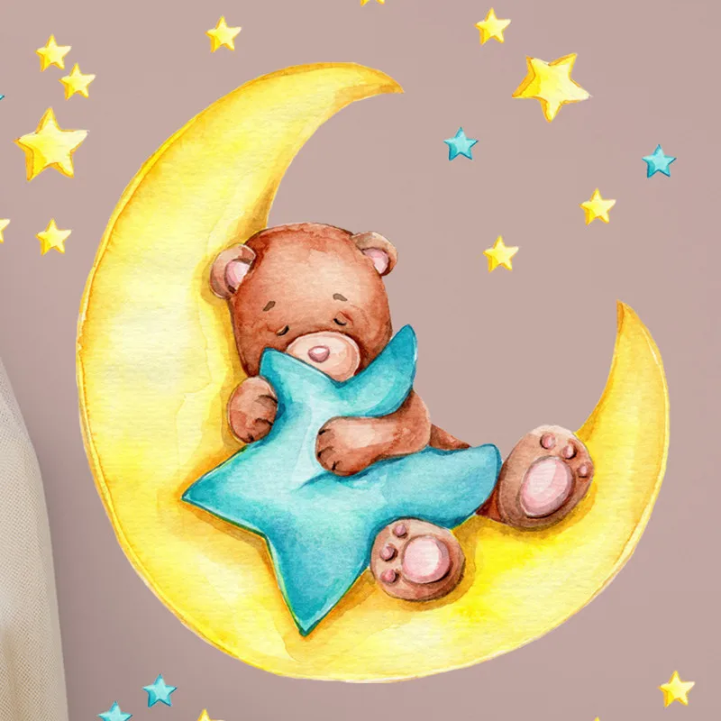 2pcs 2022 New Anime Wall Stickers Girls Children's Room Bedroom Home Decoration Supplies Kawaii Moon Bear Decor Wall Stickers
2pcs 2022 New Anime Wall Stickers Girls Children's Room Bedroom Home Decoration Supplies Kawaii Moon Bear Decor Wall Stickers