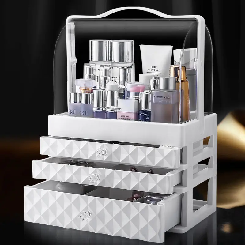 Multiple Sizes Dust-proof Drawer Type Cosmetic Storage Box Makeup Organizer Transparent Skin Care Products Storage Rack
Multiple Sizes Dust-proof Drawer Type Cosmetic Storage Box Makeup Organizer Transparent Skin Care Products Storage Rack