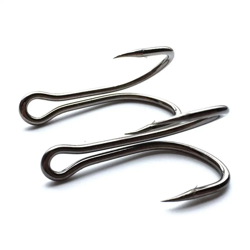 Long Shank Double Hook Flip Clip Fishhook for Soft Lure Fly Tying Metal Keychain Spiky for Jig Bass Profile Lead Sinker Clamp
Long Shank Double Hook Flip Clip Fishhook for Soft Lure Fly Tying Metal Keychain Spiky for Jig Bass Profile Lead Sinker Clamp
