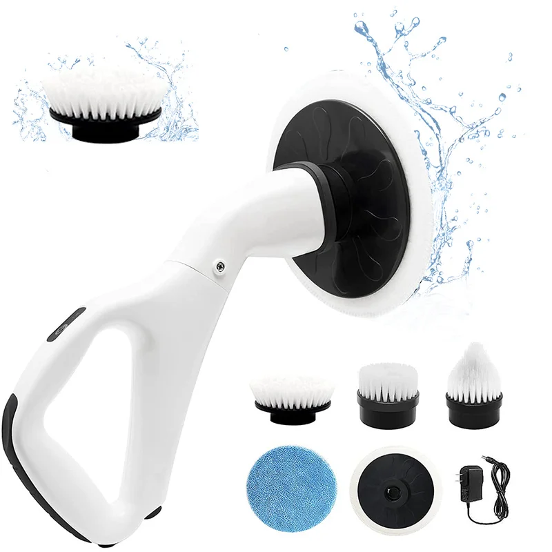 Electric Cleaning Brush Waterproof Home Cleaner Rotating Cleaning Brush Rechargeable Kitchen Bathroom Scrubber Cleaning Tool Set
Electric Cleaning Brush Waterproof Home Cleaner Rotating Cleaning Brush Rechargeable Kitchen Bathroom Scrubber Cleaning Tool Set
