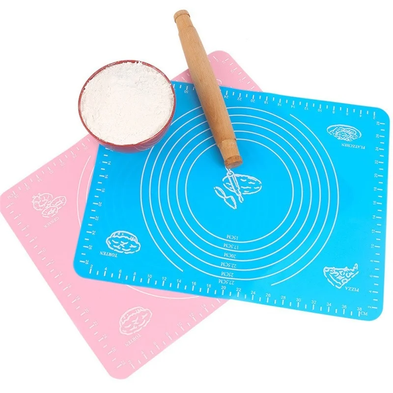 Thickening Silicone Non-stick Mat Pastry Cake Bakeware Paste Flour Table Mat Kitchen Tool
Thickening Silicone Non-stick Mat Pastry Cake Bakeware Paste Flour Table Mat Kitchen Tool