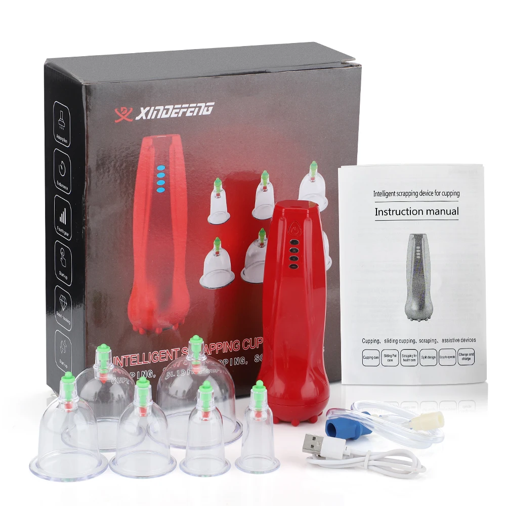 Electric Intelligent Scraping Cupping Device Household Wireless Cupping Instrument Painless Scraping Dredge Meridian Health Care
Electric Intelligent Scraping Cupping Device Household Wireless Cupping Instrument Painless Scraping Dredge Meridian Health Care