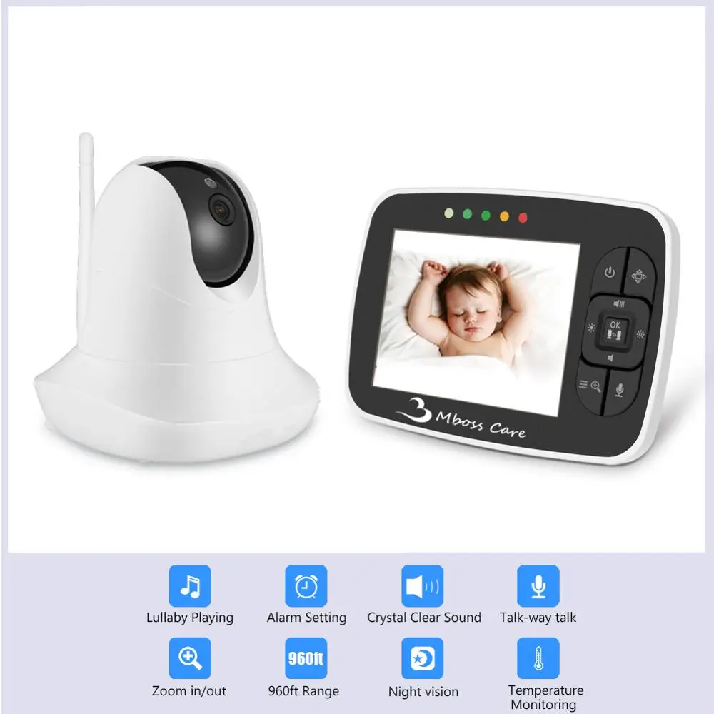 3.5 Inch Video Baby Monitor Portable HD Wireless Smart Baby Camera Infared Night Vision Video Monitor Monitor Bebe Video
3.5 Inch Video Baby Monitor Portable HD Wireless Smart Baby Camera Infared Night Vision Video Monitor Monitor Bebe Video