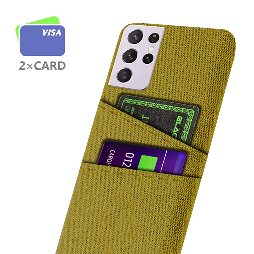 Case For Samsung Galaxy S21 Ultra Plus FE 5G Coque Dual Card Fabric Cloth Luxury Cover for GalaxyS21 Ultra FE Galaxy S 21 Shell
Case For Samsung Galaxy S21 Ultra Plus FE 5G Coque Dual Card Fabric Cloth Luxury Cover for GalaxyS21 Ultra FE Galaxy S 21 Shell