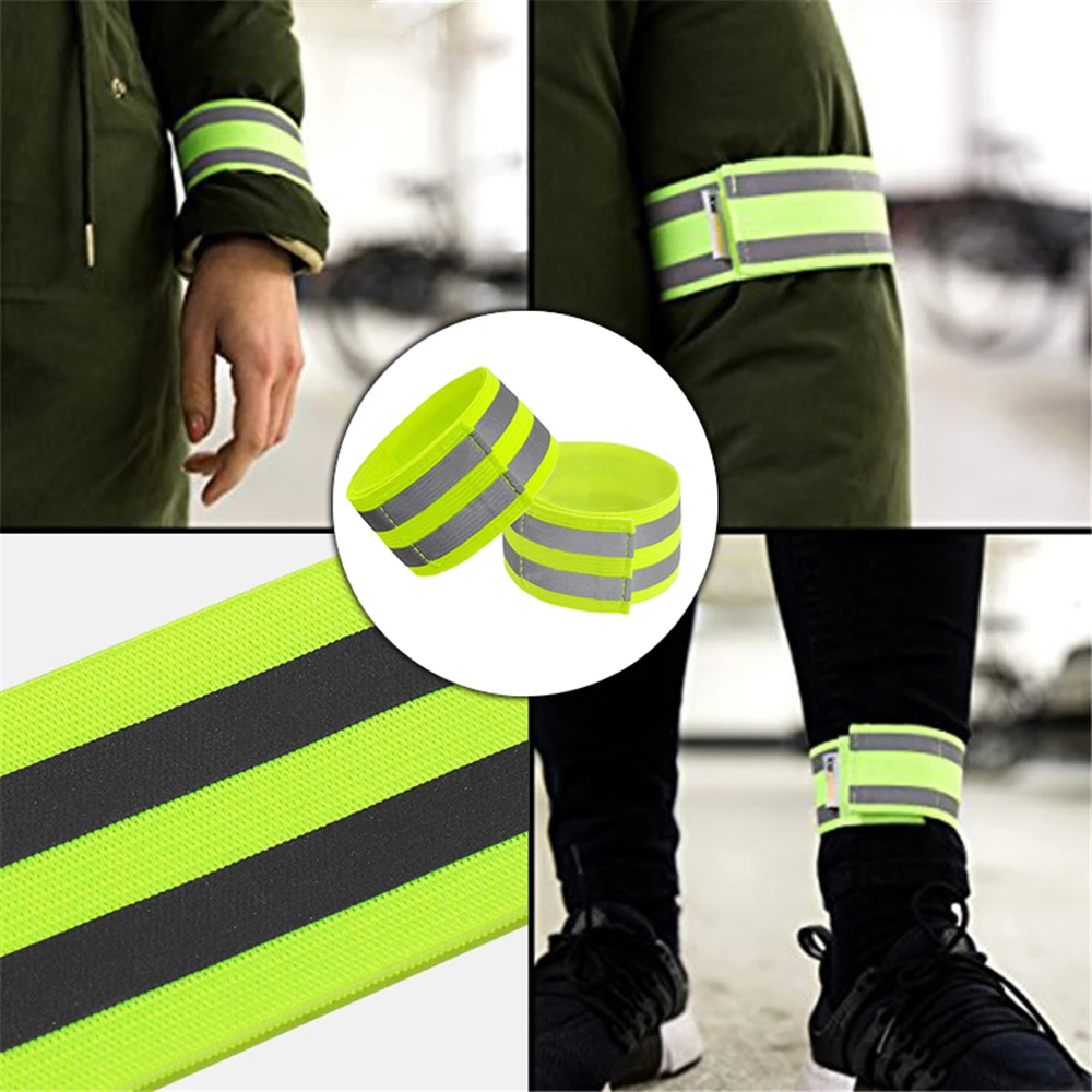 1PCS Reflective Bands For Wrist Arm Ankle Leg High Visibility Reflect Straps For Night Cycling Running Safety Reflector Tape
1PCS Reflective Bands For Wrist Arm Ankle Leg High Visibility Reflect Straps For Night Cycling Running Safety Reflector Tape