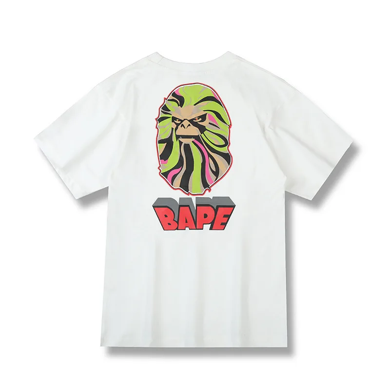 Wholesale 2022 Summer New Bape Tide Brand Fashion Casual Ape Print Men And Women Cotton Short-Sleeved T-Shirt
Wholesale 2022 Summer New Bape Tide Brand Fashion Casual Ape Print Men And Women Cotton Short-Sleeved T-Shirt