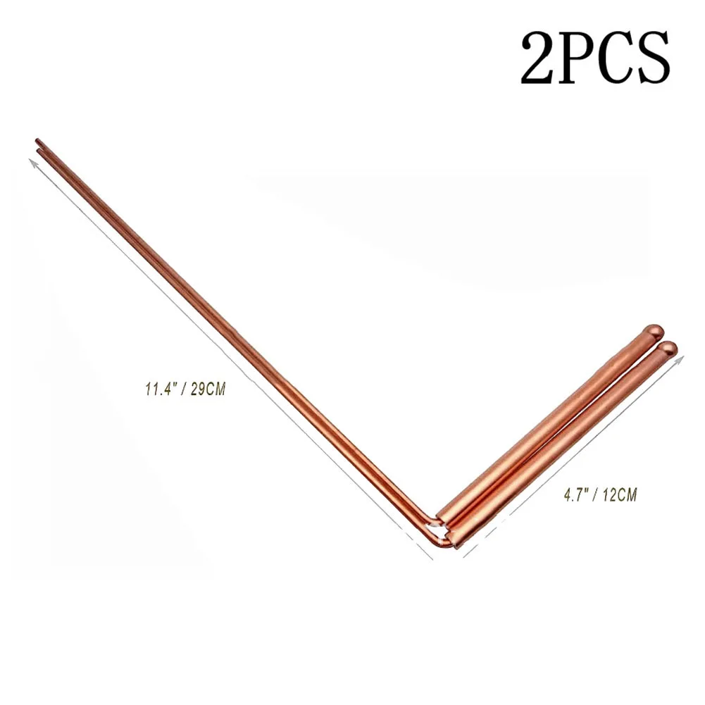 2pcs 99.9% Copper Detector Rod Metal Detector Rod With Gift Bag For Water Treasure Finding Tools Divining Copper Probing Tool
2pcs 99.9% Copper Detector Rod Metal Detector Rod With Gift Bag For Water Treasure Finding Tools Divining Copper Probing Tool