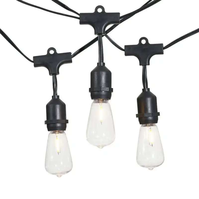 Shatterproof Edison Bulb Outdoor String Lights, with Black Wire Solar fairy lights outdoor Led light string Fairy lights battery
Shatterproof Edison Bulb Outdoor String Lights, with Black Wire Solar fairy lights outdoor Led light string Fairy lights battery