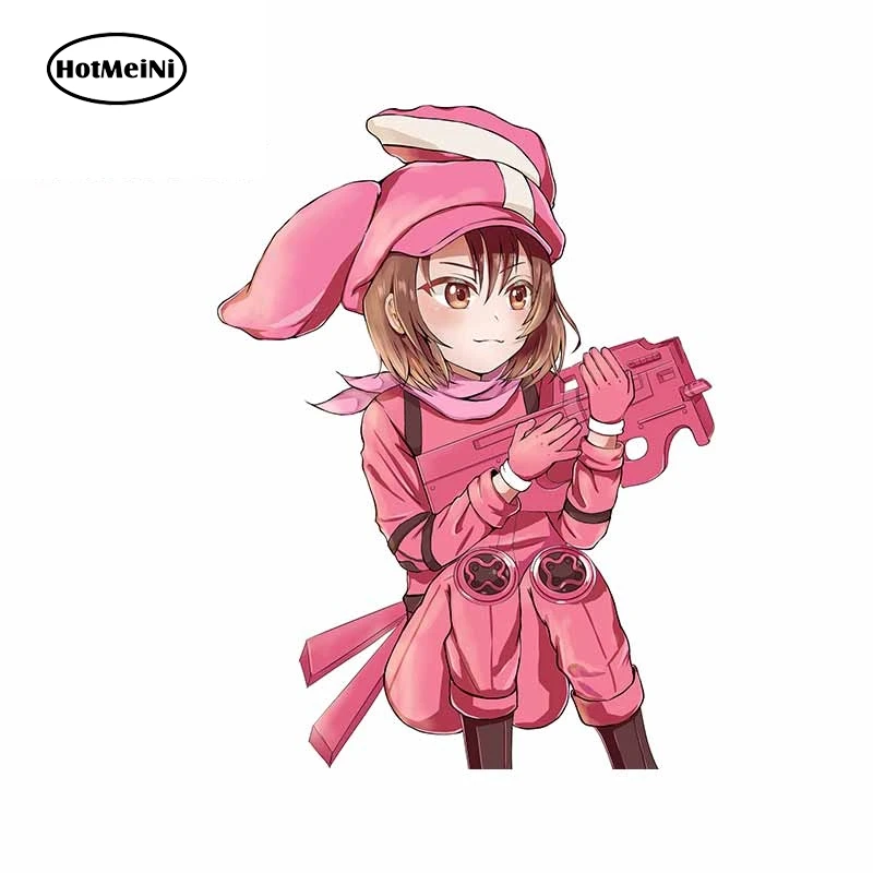 13cm x 9.9cm for Sword Art Online Pink Rabbit Car Stickers Windows Scratch-Proof Decal Refrigerator Cartoon Graphics
13cm x 9.9cm for Sword Art Online Pink Rabbit Car Stickers Windows Scratch-Proof Decal Refrigerator Cartoon Graphics