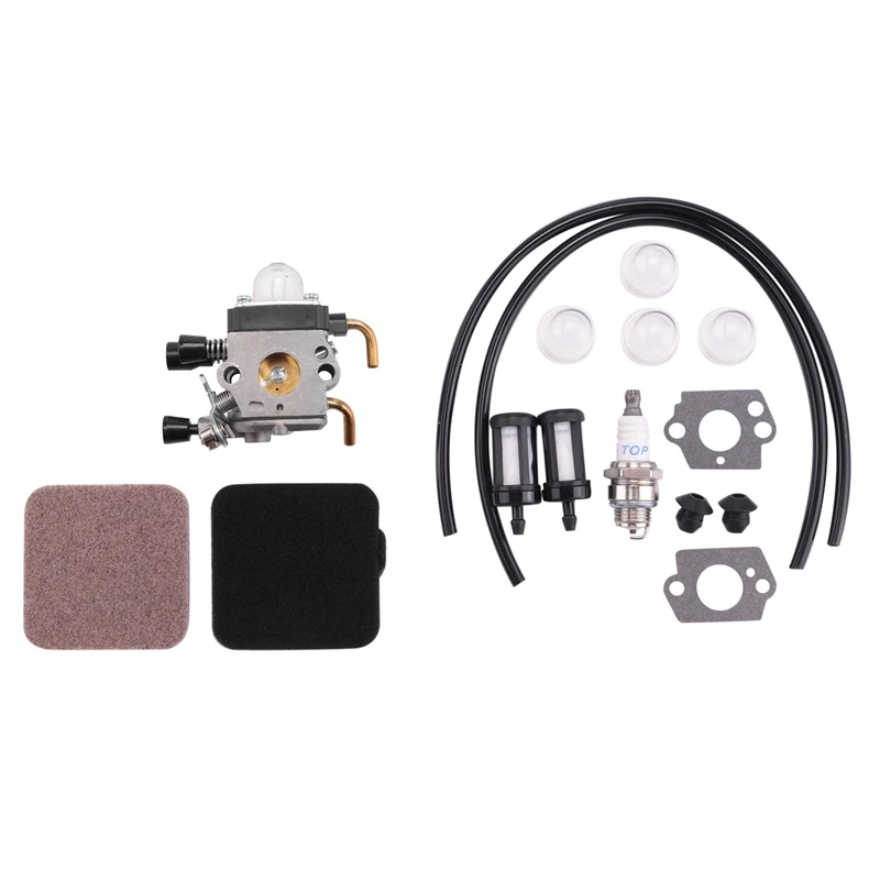 FS85 FS80 Carburetor For Stihl FS75 FS80R FS85 FS85R FS85T FS85RX String Trimmer Weedeater C1Q-S97 Carb W/Fuel Repower Kit Air F
FS85 FS80 Carburetor For Stihl FS75 FS80R FS85 FS85R FS85T FS85RX String Trimmer Weedeater C1Q-S97 Carb W/Fuel Repower Kit Air F