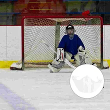 Hockey Goalie Throat Protector Ice Hockey Goalie Neck Guard Clear Goalkeeper Goalie Helmet Goalie Protection Equipment Ice
