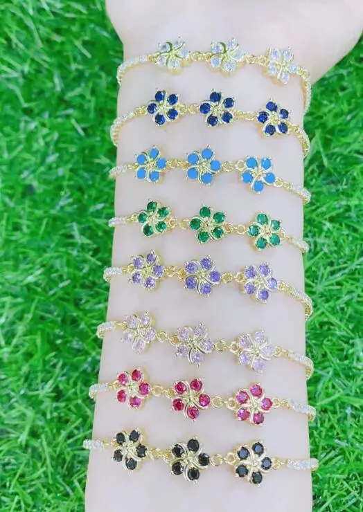 Цепочка с кубическим цирконием sf3a, Шарм с тремя цветами для женщин, микро-паве из стразов под золото, ювелирное изделие в подарок, 1 шт.
Цепочка с кубическим цирконием sf3a, Шарм с тремя цветами для женщин, микро-паве из стразов под золото, ювелирное изделие в подарок, 1 шт.