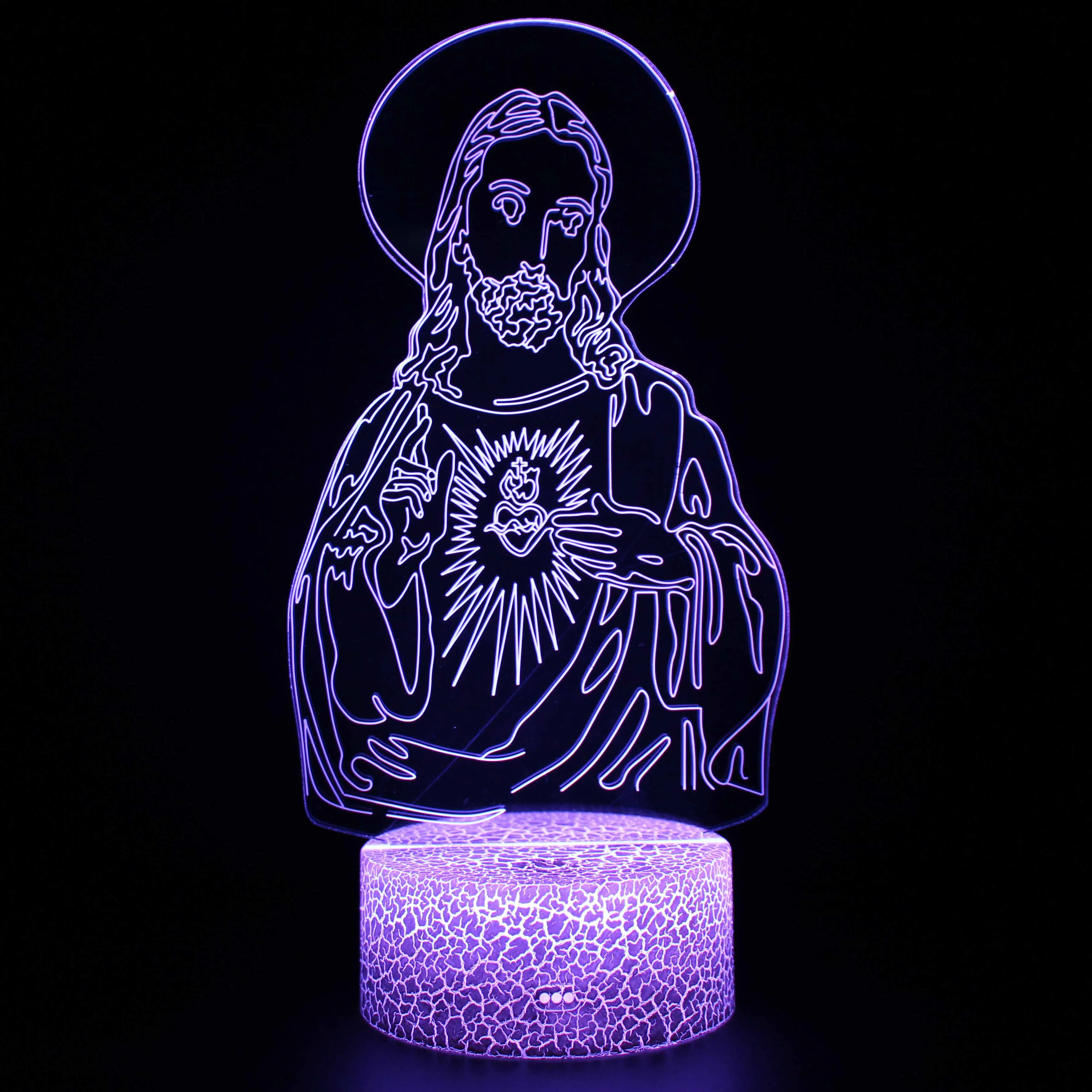 Jesus Night Light Statue Liberty LED Lamps Our Lady Cross Holy Bible Angel 3D Visual Lights Christian Room Decor Redemption Sign
Jesus Night Light Statue Liberty LED Lamps Our Lady Cross Holy Bible Angel 3D Visual Lights Christian Room Decor Redemption Sign