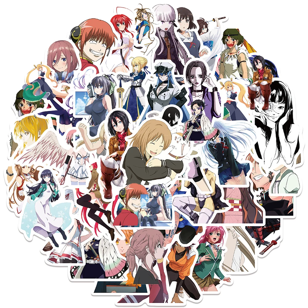 10/30/50pcs Mix Anime Heroine Stickers Cartoon Graffiti Decals Toys DIY Laptop Luggage Helmet Bicycle Phone PVC Sticker For Kids
10/30/50pcs Mix Anime Heroine Stickers Cartoon Graffiti Decals Toys DIY Laptop Luggage Helmet Bicycle Phone PVC Sticker For Kids