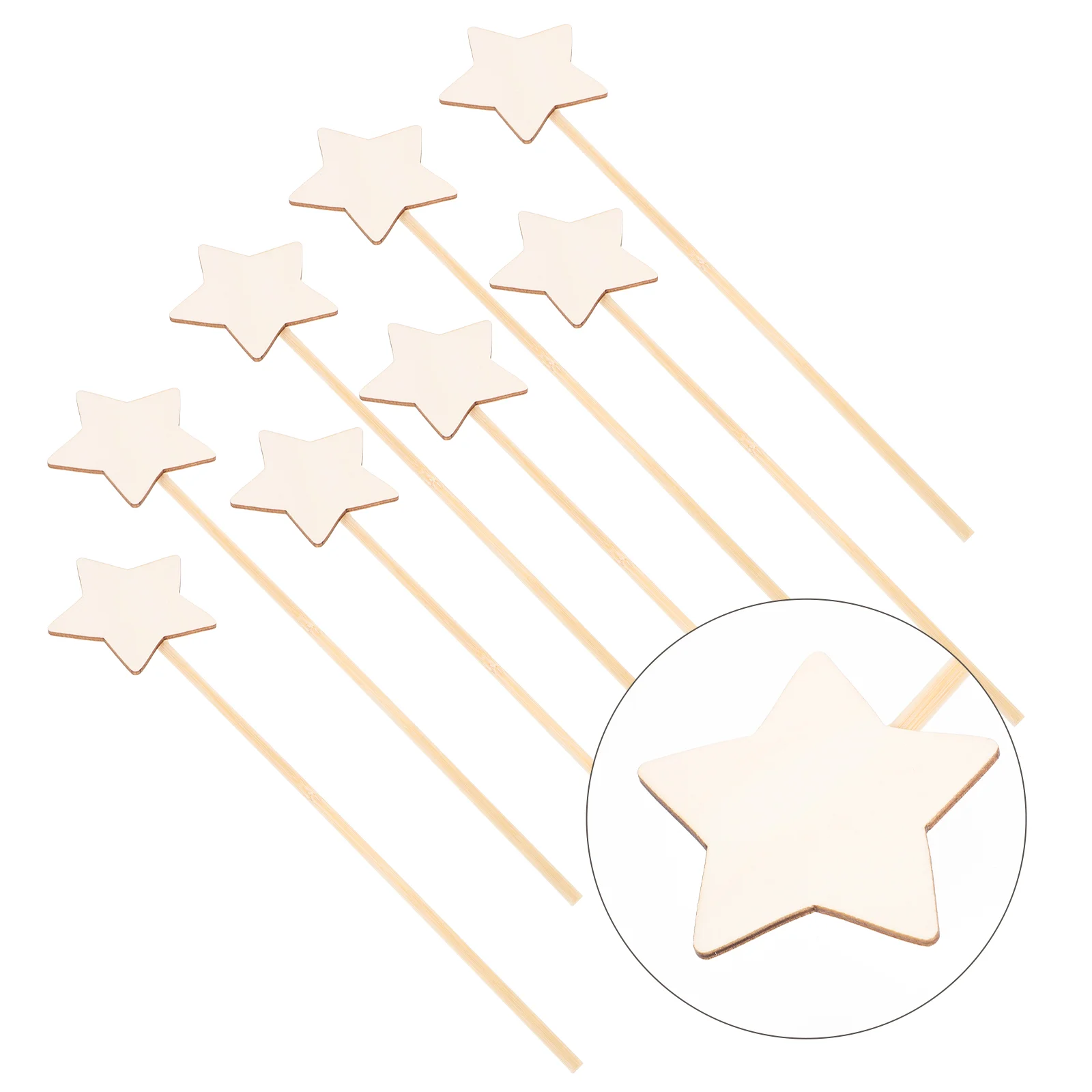 8 Pcs Kids Mini Toys Unpainted Princess Wand Girls Costume Props Heart Fairy Wand Heart Shaped & Crafts
8 Pcs Kids Mini Toys Unpainted Princess Wand Girls Costume Props Heart Fairy Wand Heart Shaped & Crafts