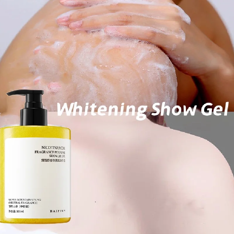 500ml Nicotinamide Body Wash Whitening Body Wash Deeply Cleans The Whole Body, Whitens and Bleaches The Skin
500ml Nicotinamide Body Wash Whitening Body Wash Deeply Cleans The Whole Body, Whitens and Bleaches The Skin