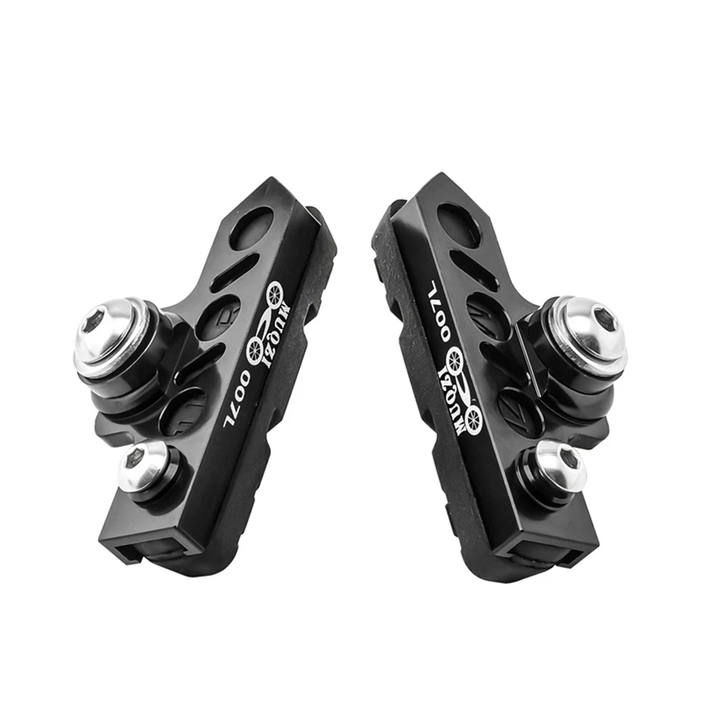 Caliper Brake Block Wheel Brake Pads 55.4x21x11MM Aluminum Alloy + Rubber MUQZI 1pair For Wheels Brake Shoes Newest
Caliper Brake Block Wheel Brake Pads 55.4x21x11MM Aluminum Alloy + Rubber MUQZI 1pair For Wheels Brake Shoes Newest