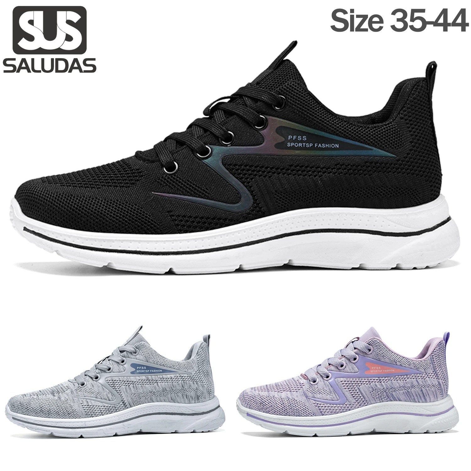 SALUDAS Women Running Shoes Breathable Walking women Sneakers Comfor Light Cushioning Casual Gym Non-Slip Athletic Men Sneakers
SALUDAS Women Running Shoes Breathable Walking women Sneakers Comfor Light Cushioning Casual Gym Non-Slip Athletic Men Sneakers