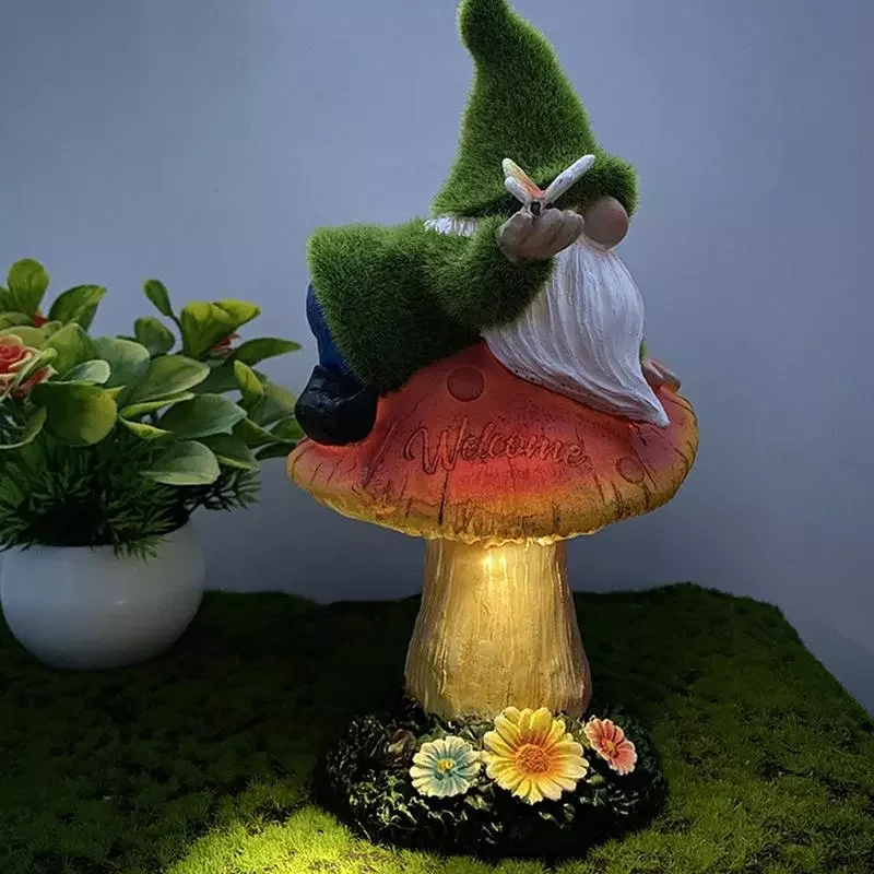 Cartoon Gnome Dwarf Statue Garden Lighting Waterproof Resin Figurines Solar Light Outdoor Lawn Courtyard Night Decorative Lamp
Cartoon Gnome Dwarf Statue Garden Lighting Waterproof Resin Figurines Solar Light Outdoor Lawn Courtyard Night Decorative Lamp