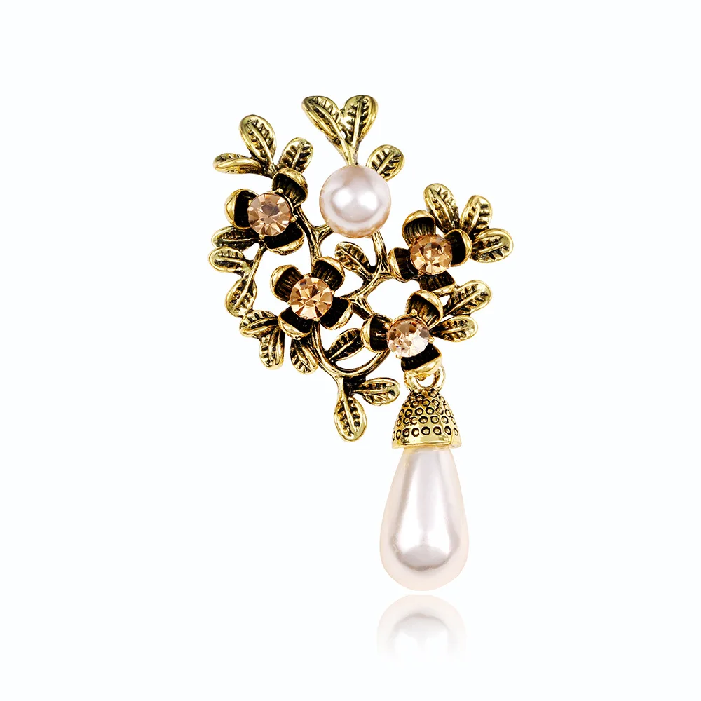 Women Classic Badges Tree Branch Brooches Vintage Retro Pearl Metal Corsage Pins Suit Collar Accesories Party Daily Jewelry
Women Classic Badges Tree Branch Brooches Vintage Retro Pearl Metal Corsage Pins Suit Collar Accesories Party Daily Jewelry