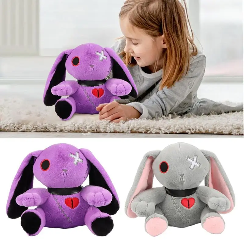 Плюшевый кролик с длинными ушками, мягкие плюшевые животные, плюшевые игрушки, Хэллоуин, страшный Кролик, Кролик, коллекционная кукла на Пасху, Хэллоуин, Рождество 
Плюшевый кролик с длинными ушками, мягкие плюшевые животные, плюшевые игрушки, Хэллоуин, страшный Кролик, Кролик, коллекционная кукла на Пасху, Хэллоуин, Рождество