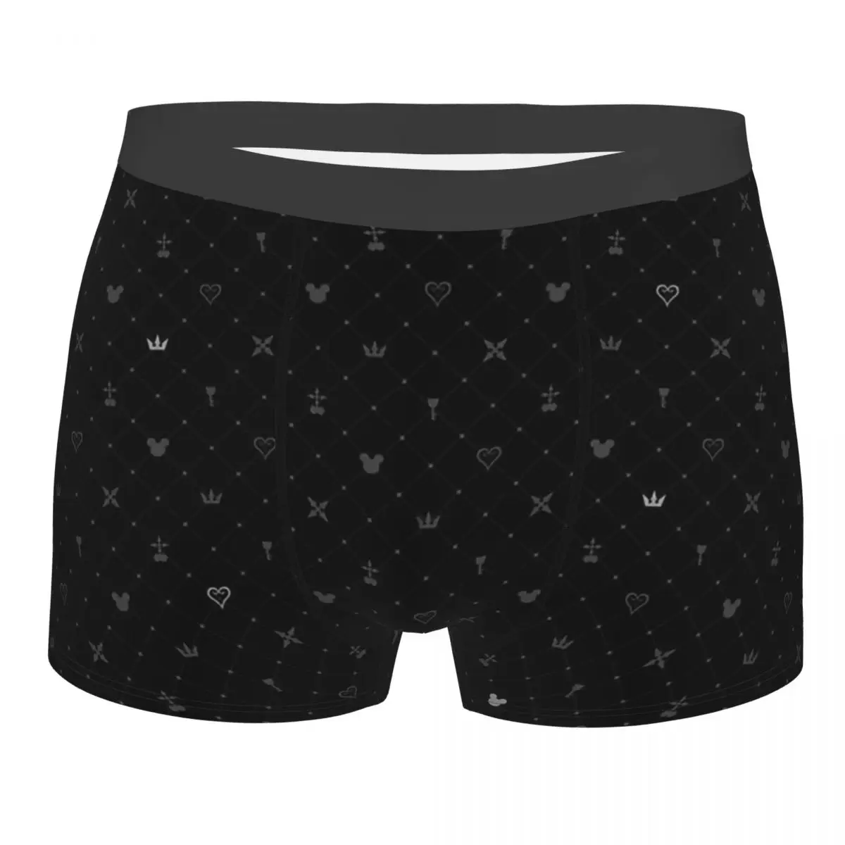 

Kingdom Hearts Pattern Cool Underpants Homme Panties Man Underwear Print Shorts Boxer Briefs