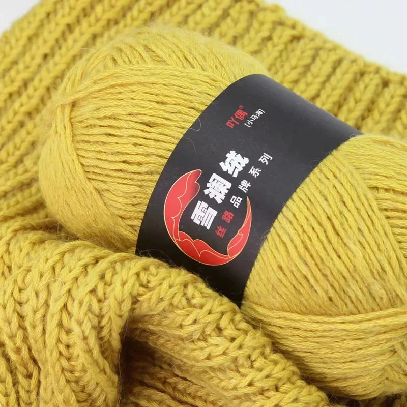 100grams/ball Super Soft Plush Yarn Wool Mohair Alpaca Fine Quality Hand-Knitting Thread For Woman Cardigan Scarf Sweater
100grams/ball Super Soft Plush Yarn Wool Mohair Alpaca Fine Quality Hand-Knitting Thread For Woman Cardigan Scarf Sweater