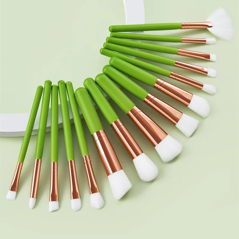 15Pcs Professional Makeup Brushes Set Foundation Eyebrow Eyeliner Blush Cosmetic Concealer Brush Foundation Sets Maquiagem
15Pcs Professional Makeup Brushes Set Foundation Eyebrow Eyeliner Blush Cosmetic Concealer Brush Foundation Sets Maquiagem