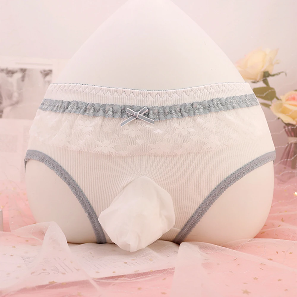 Women Men Panties Sexy Briefs Sissy Underpants Gay Shorts Unisex Pouch Lingerie Ladies Bow Lace Sheer Underwear
Women Men Panties Sexy Briefs Sissy Underpants Gay Shorts Unisex Pouch Lingerie Ladies Bow Lace Sheer Underwear