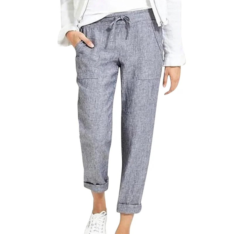 Drawstring High Waist Pocket Loose Big Casual Pants Women Female Long Pants Fashion High Waist Comfortable Pants 2022 New
Drawstring High Waist Pocket Loose Big Casual Pants Women Female Long Pants Fashion High Waist Comfortable Pants 2022 New