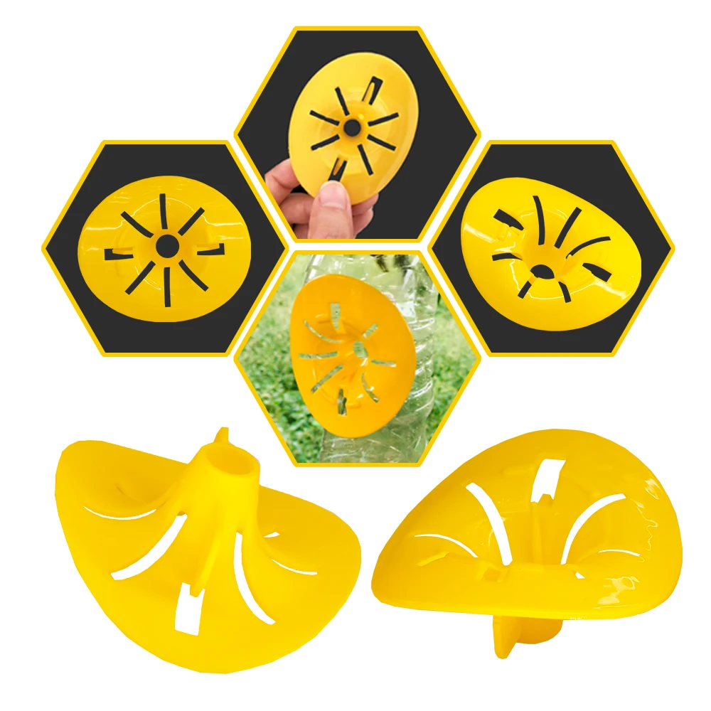 2-10PCS Wasps and Hornet Trap Catcher Fatal Funnel Bee Flying Insects Traps Garden Pest Control Tool Entrance 10MM Flower Shape
2-10PCS Wasps and Hornet Trap Catcher Fatal Funnel Bee Flying Insects Traps Garden Pest Control Tool Entrance 10MM Flower Shape