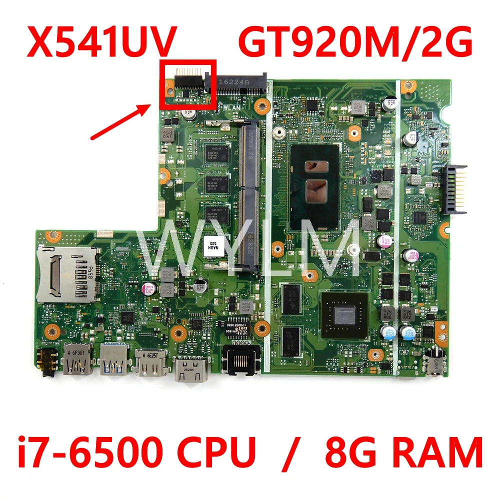 X541UV 8 ГБ ОЗУ GT920M/2G i7-6500CPU материнская плата REV2.0 для ASUS X541UV X541 X541U, материнская плата для ноутбука, протестирована, работает, бесплатная доставк...
X541UV 8 ГБ ОЗУ GT920M/2G i7-6500CPU материнская плата REV2.0 для ASUS X541UV X541 X541U, материнская плата для ноутбука, протестирована, работает, бесплатная доставк...