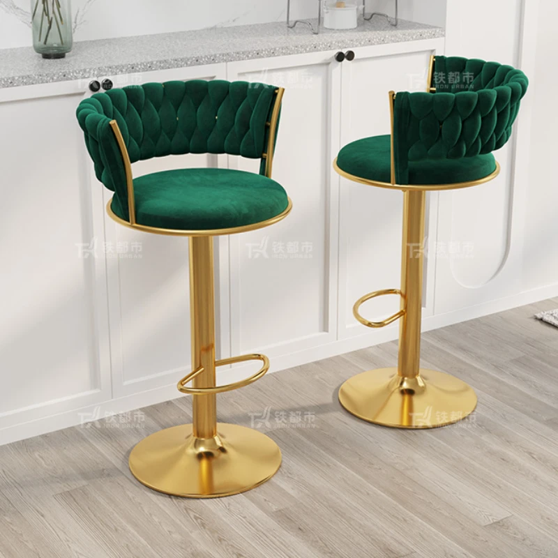 

Регулируемый металлический золотой барный подъемник, скандинавские шарнирные барные стулья для приема, современная мебель для отдыха, домашняя мебель Sandalye