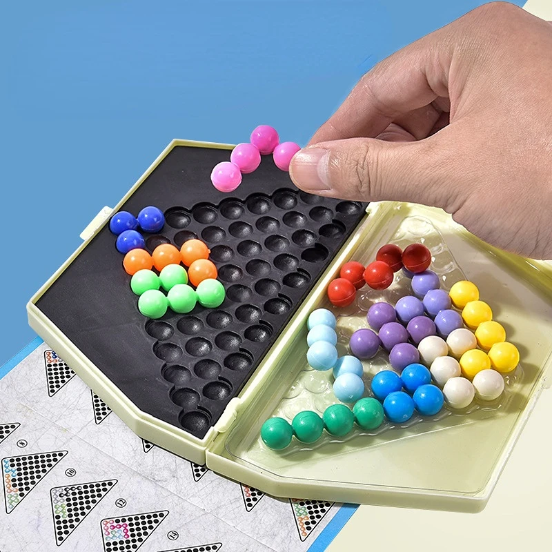 Smart Pyramid Puzzle Toy Pupils Develop Intelligent Magic Beads Children's Logical Thinking Training Game Puzzle
Smart Pyramid Puzzle Toy Pupils Develop Intelligent Magic Beads Children's Logical Thinking Training Game Puzzle