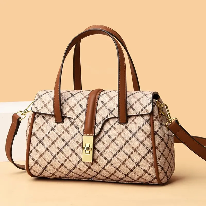 Handbags Crossbody Bag Cylinder Bag for Women Shoulder Bag Ladies Plaid Purses Messenger bags Designer Hand Bags Luxury Brand
Handbags Crossbody Bag Cylinder Bag for Women Shoulder Bag Ladies Plaid Purses Messenger bags Designer Hand Bags Luxury Brand