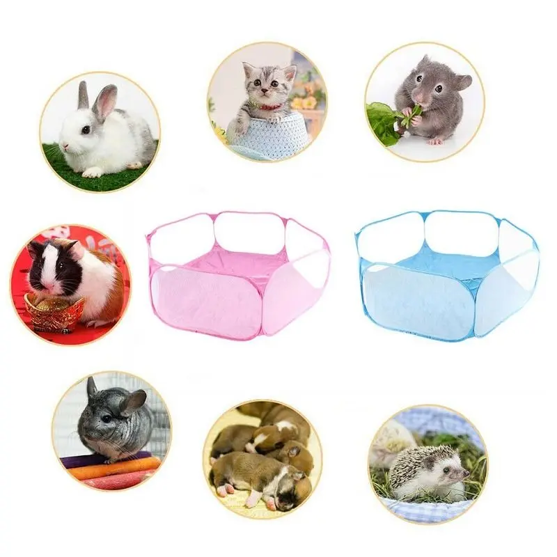 Portable Pet Cat Dog Cage Tent Playpen Folding Fence For Hamster Hedgehog Small Animals Breathable Puppy Cat Rabbit Guinea Pig
Portable Pet Cat Dog Cage Tent Playpen Folding Fence For Hamster Hedgehog Small Animals Breathable Puppy Cat Rabbit Guinea Pig