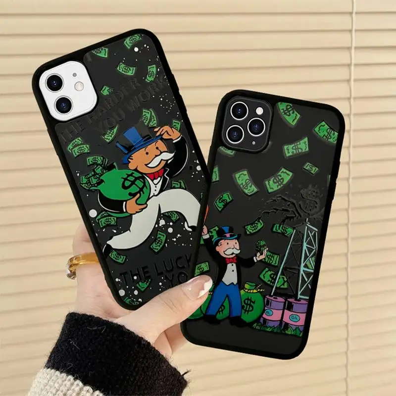 Cartoon Dollar Monopolys Phone Case Silicone PC+TPU Case for iPhone 11 12 13 Pro Max 8 7 6 Plus X SE XR Hard Fundas
Cartoon Dollar Monopolys Phone Case Silicone PC+TPU Case for iPhone 11 12 13 Pro Max 8 7 6 Plus X SE XR Hard Fundas