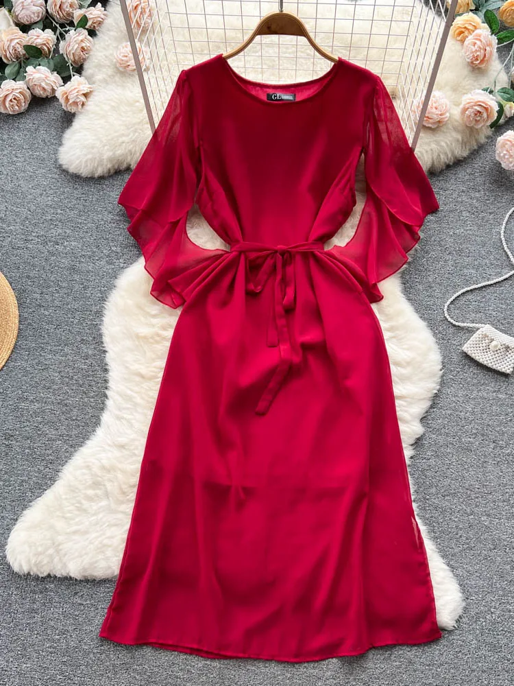 Женское летнее платье, новинка 2023, французское платье Kikyo с маленьким дизайном, необычное длинное платье с коротким рукавом летучая мышь, D3388
Женское летнее платье, новинка 2023, французское платье Kikyo с маленьким дизайном, необычное длинное платье с коротким рукавом летучая мышь, D3388