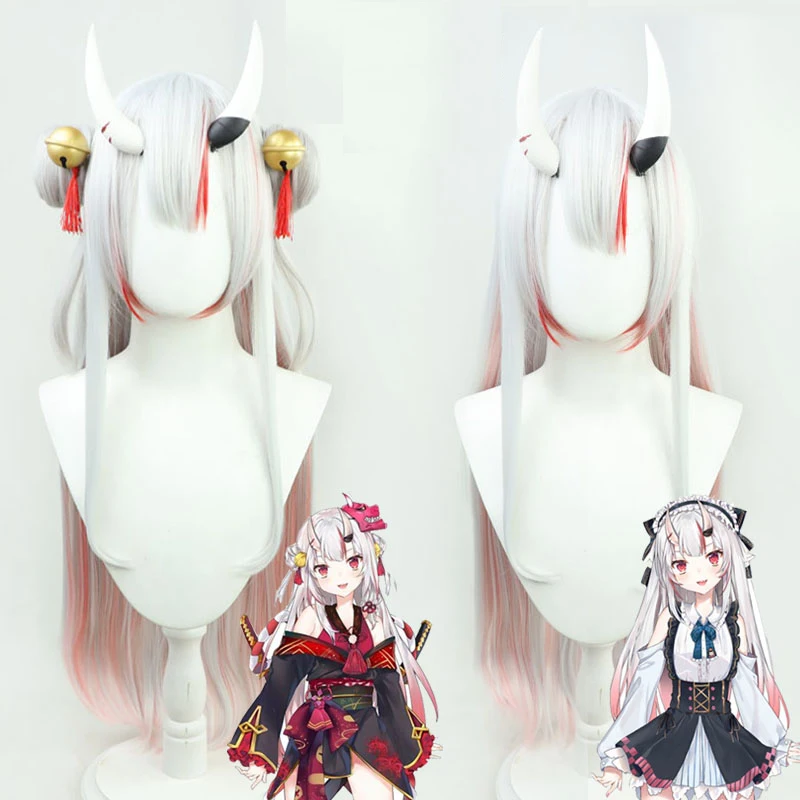 100 см VTuber Nakiri Ayame Hololive Youtuber косплей серый розовый длинный прямой градиент термостойкие волосы Хэллоуин
100 см VTuber Nakiri Ayame Hololive Youtuber косплей серый розовый длинный прямой градиент термостойкие волосы Хэллоуин