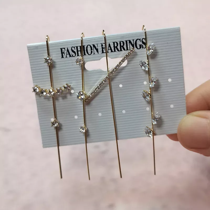 Ear Needle Wrap Crawler Hook Earrings for Women Surround Auricle Diagonal Stud Earrings Zircon Piercing Earrings
Ear Needle Wrap Crawler Hook Earrings for Women Surround Auricle Diagonal Stud Earrings Zircon Piercing Earrings