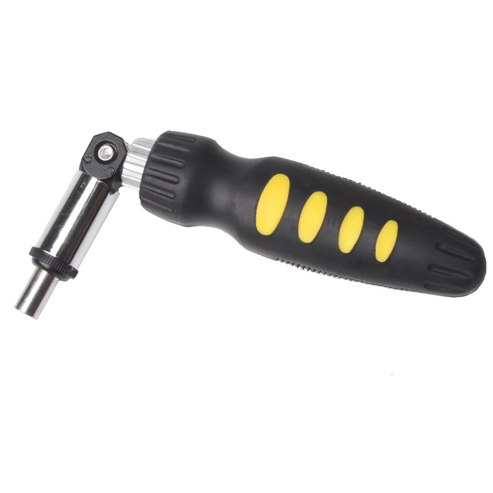 Foldable Ratchet Screwdriver 180 Degree T-Type 1/4 Hex Interface Lock Tool Disassemble Screwdriver Maintenance Tools
Foldable Ratchet Screwdriver 180 Degree T-Type 1/4 Hex Interface Lock Tool Disassemble Screwdriver Maintenance Tools