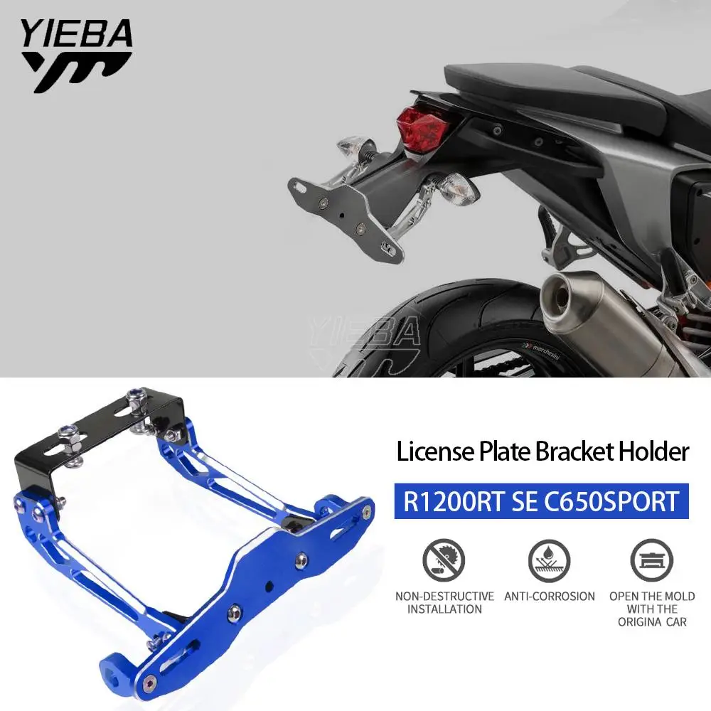Motorcycle License Plate Bracket Licence Plate Holder Frame Number Plate For BMW R1200RT /SE C650GT C650SPORT C600SPORT S1000R
Motorcycle License Plate Bracket Licence Plate Holder Frame Number Plate For BMW R1200RT /SE C650GT C650SPORT C600SPORT S1000R